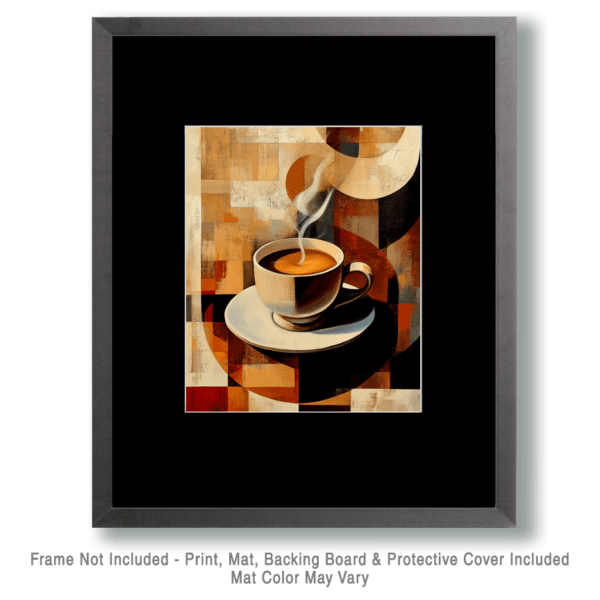 Hipster Coffee Art Print