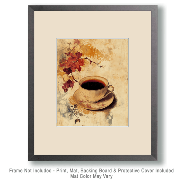 Serenity Coffee Art Print