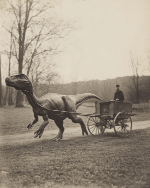 Horseless Carriage - Cryptozoology Dinosaur Wall Art Prints