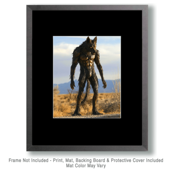 Dogman Standing Tall Art