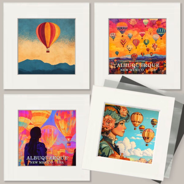 Albuquerque Balloon Fest Souvenir Art