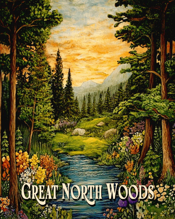 Summer Stream ND - Great North Woods Art