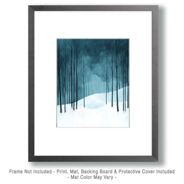 Winter Solitude - Great North Woods Art Print