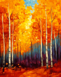 Fall Blaze - Great North Woods Art