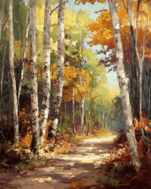 Woodland Trail - Great North Woods Art