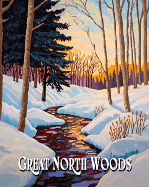 Spring Creek ND - Great North Woods Art