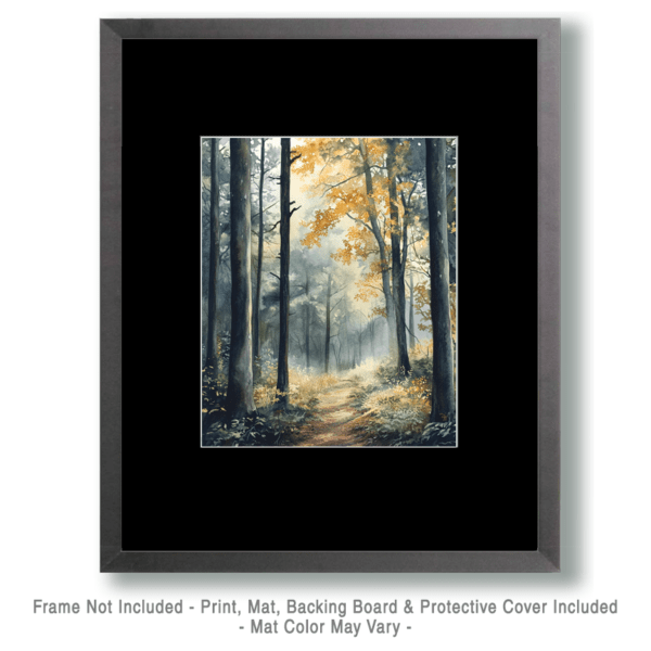 Woodland Clearing - Great North Woods Art Print