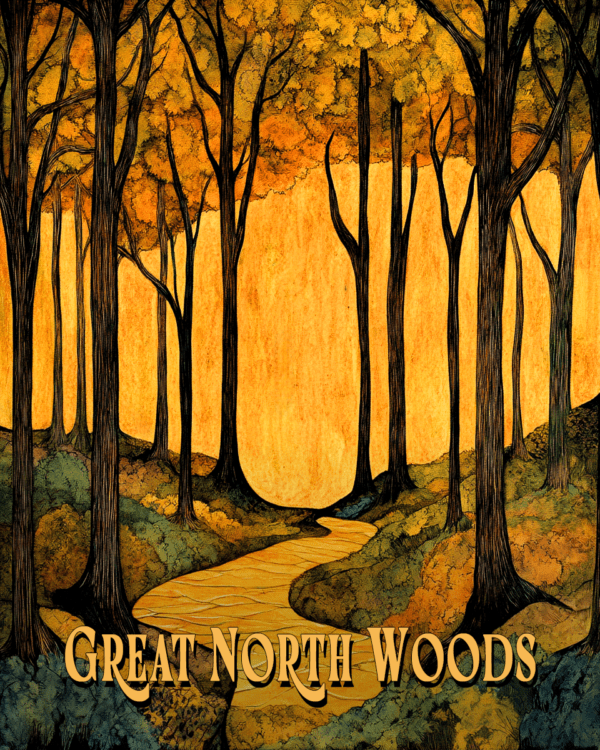 Nouveau Woodland ND - Great North Woods Art