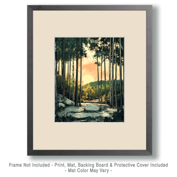 Mountain Morning - Great North Woods Art Print