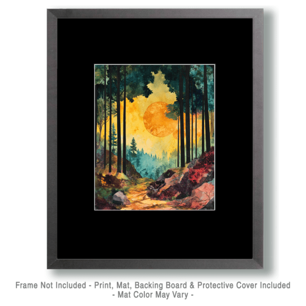 Late Morning Sunrise - Great North Woods Art Print