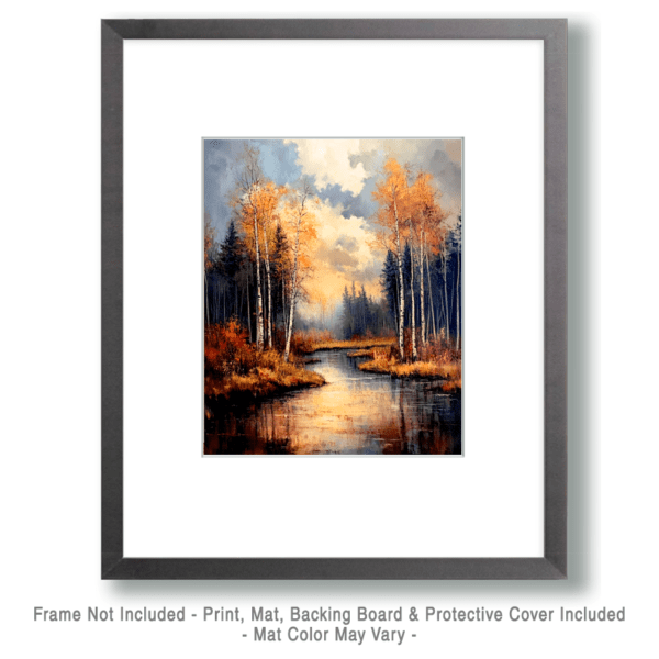 Stormy Morning - Great North Woods Art Print