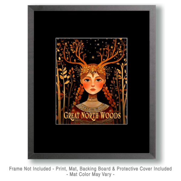 Woodland Spirit ND - Great North Woods Art Print