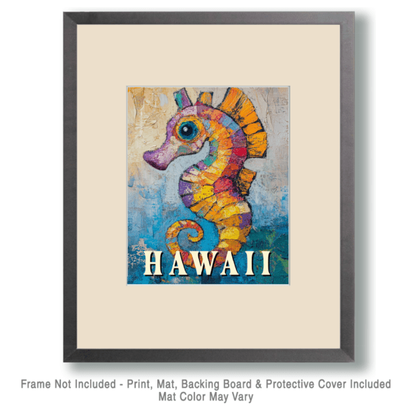 Seahorse - Hawaii Art