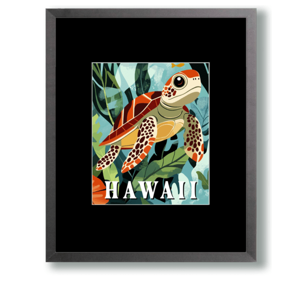 Baby Sea Turtle - Hawaii Art