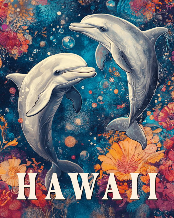 Dolphin Pair - Hawaii