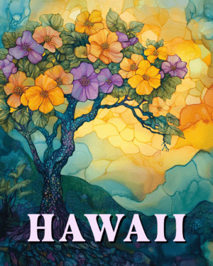 Nouveau Floral - Hawaii