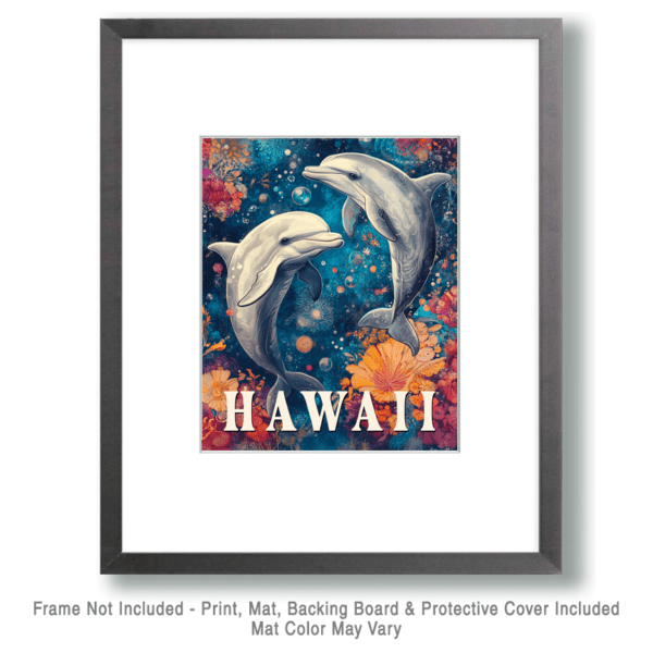 Dolphin Pair - Hawaii Art