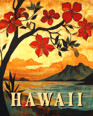 Evening Blooms - Hawaii