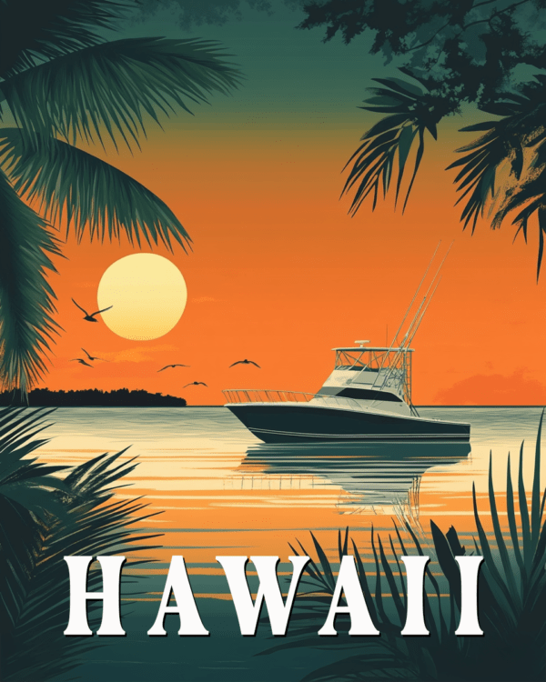 Yacht - Hawaii Souvenir