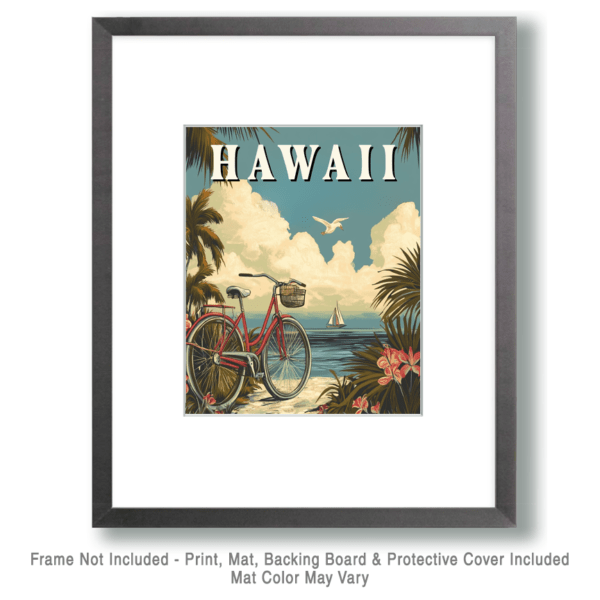 Vintage Hawaii Souvenir Art