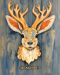 Jackalope Plaque