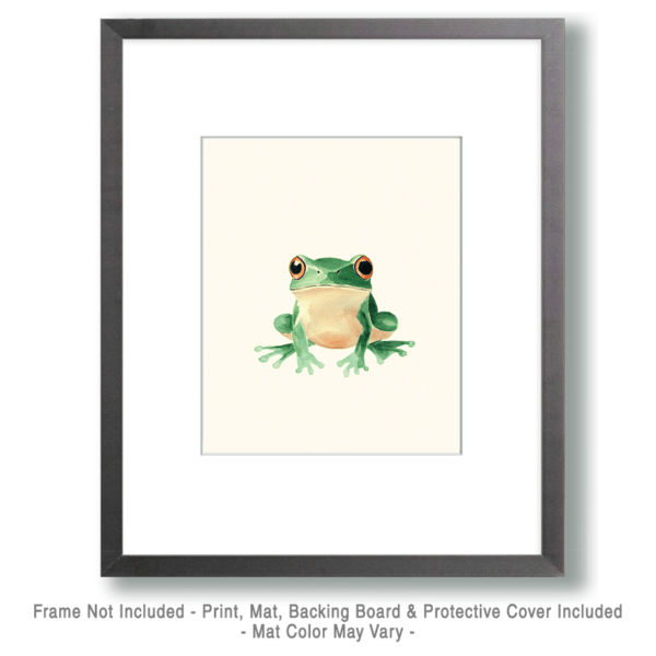 Frog - Baby Nursery Art