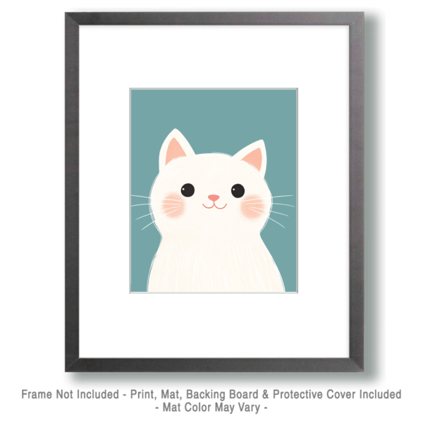 Cat #5 - Baby Nursery Art