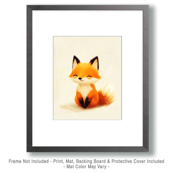 Fox - Baby Nursery Art