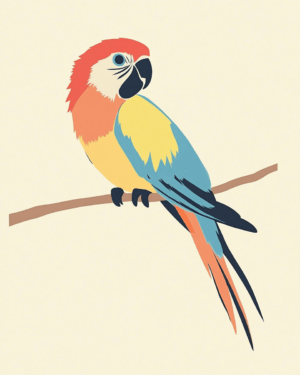 Parrot - Baby Nursery Decor