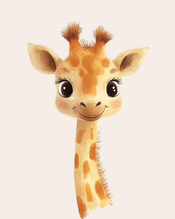 Giraffe #1 - Baby Nursery Decor