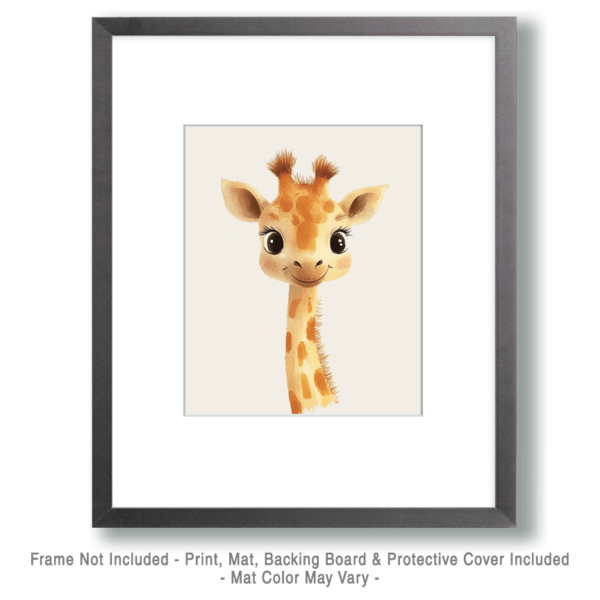 Giraffe #1 - Baby Nursery Art