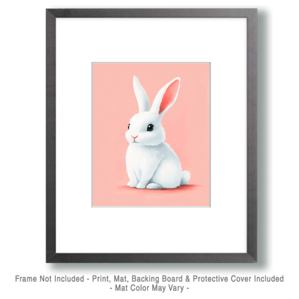 Bunny #3 - Baby Nursery Decor