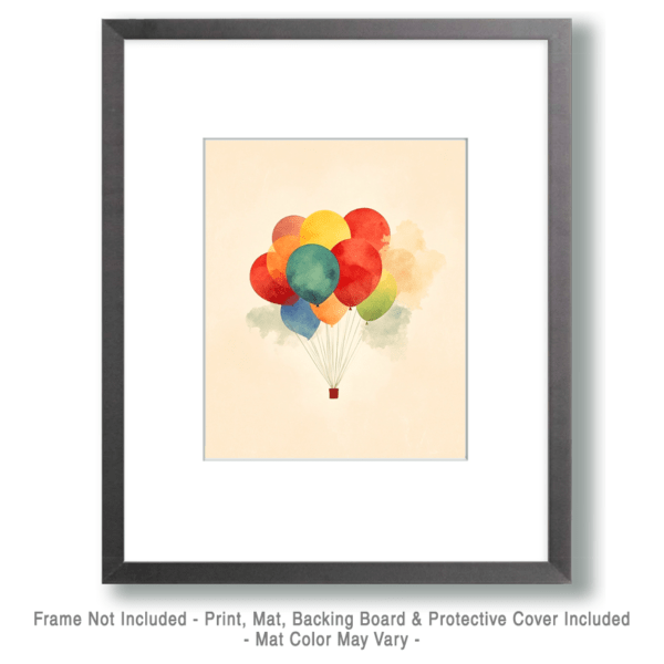 Balloons - Baby Nursery Art