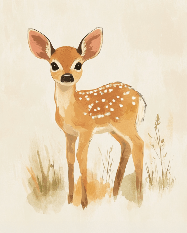 Fawn - Baby Nursery Decor