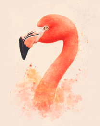 Flamingo - Baby Nursery Decor