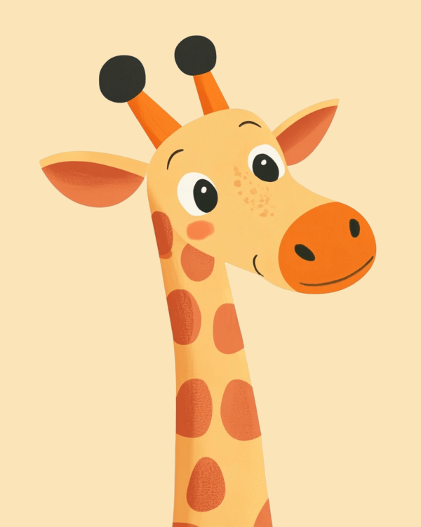 Giraffe #3 - Baby Nursery Decor