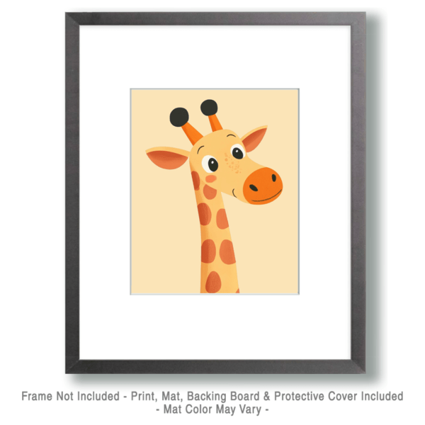 Giraffe #3 - Baby Nursery Art