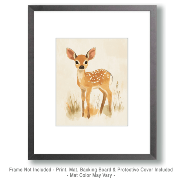 Fawn - Baby Nursery Art