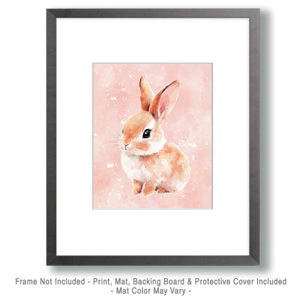 Bunny #2 - Baby Nursery Art