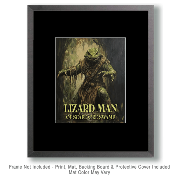 Lizard Man of Scape Ore Swamp Art