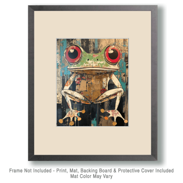 Folk Art Style Loveland Frog Art