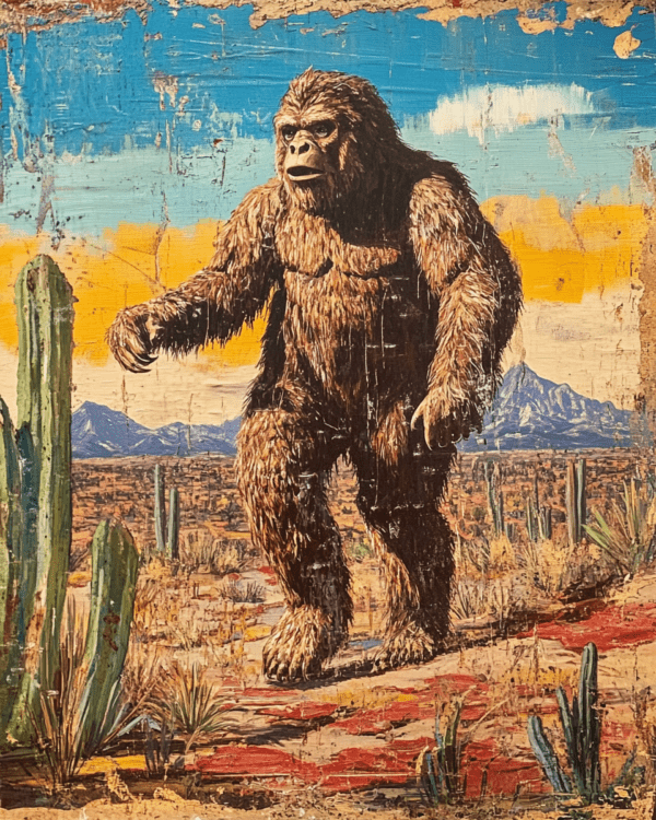 Vintage Style Mogollon Monster