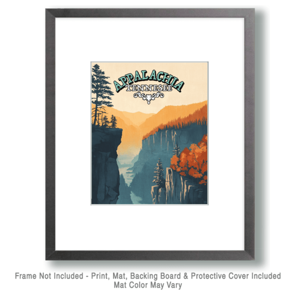 Mountain Cliffs - Appalachia Art