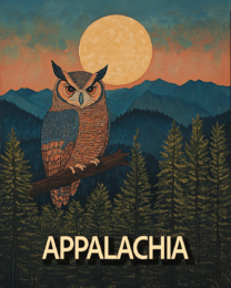 Great Horned Owl - Appalachia Souvenir