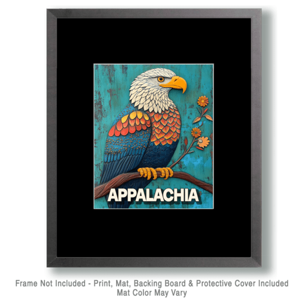 Folk Art Bald Eagle - Appalachia