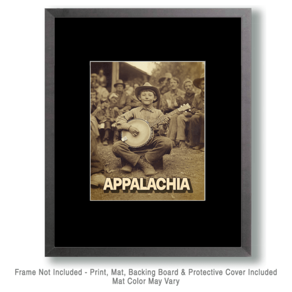 Young Banjo Player - Appalachia