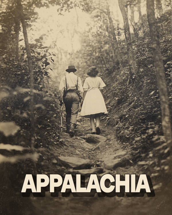 Couple Hiking - Appalachia Souvenir