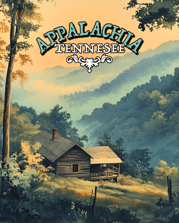 Mountain Cabin - Appalachia Souvenir