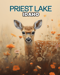 Priest Lake Fawn - Idaho Souvenir