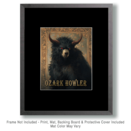 Ozark Howler Portrait Art